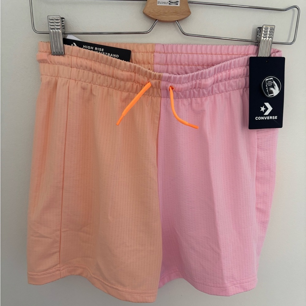 Kids Converse High Rise Waffle Shorts (11-13) NWT